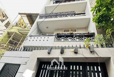 BÁN NHÀ LÊ VĂN SỸ- P13- ÔTÔ LÝ THUYẾT GIÁP QUẬN 3- HƠN 80M2- NGANG KHỦNG 5.5M -  MỚI ĐẸP 4 TẦNG 5 PHÒNG- MT 173