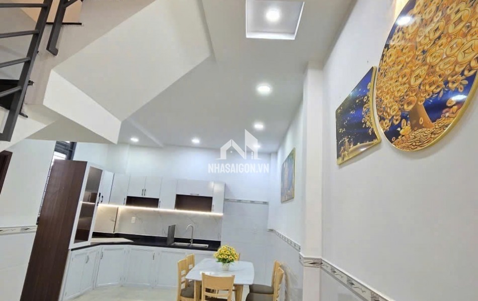 MÃ LÒ - BÌNH TÂN – NHÀ 3 TẦNG MỚI ĐẸP – HẺM 6M XE HƠI – 65M² NỞ HẬU – 4.95 TỶ TL