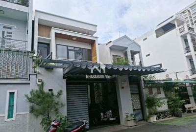 BÁN NHÀ PHỐ 3 TẦNG HẺM XE HƠI QUAY ĐẦU NGAY TRUNG TÂM Q7