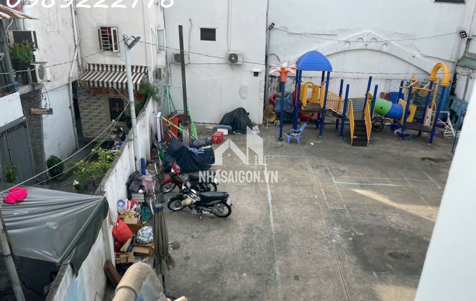 RẺ NHẤT QUẬN 1 3 BƯỚC HXH  THÔNG  - SAU LƯNG CĂN MẶT TIỀN  - 5X13M - CN 61.9m - 2 TẦNG - 3PN