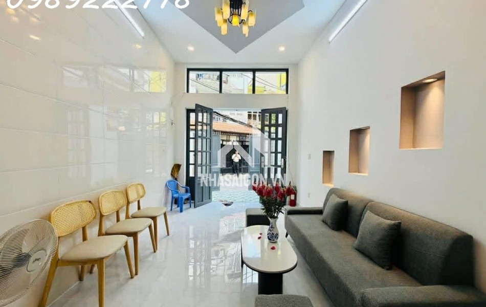 BÁN NHÀ  SIÊU PHẨM  - HXH 6M - TRẦN KHẮC CHÂN -P. TÂN ĐỊNH , QUẬN 1 - 4X15M - 4 TẦNG - 3PN. MT 167