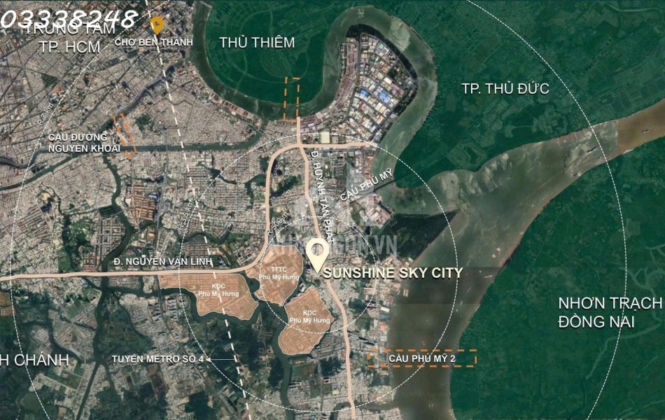 Booking giữ chỗ sớm V8, V9, hưởng 1% chiết khấu tại Sunshine Sky City để đón đầu hạ tầng phát triển