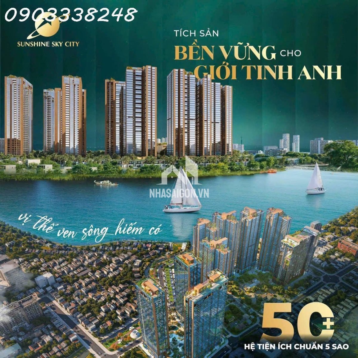 Sunshine Sky City tòa V8, V9 nhận giữ chỗ sớm chiết khấu 1% giá từ 98 triệu/m2