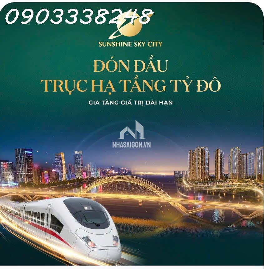 Tòa V8, V9 chính thức nhận giữ chỗ với mức giá từ 98 triệu/m2, 1% early bird tại Sunshine Sky City