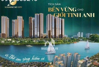 Giữ chỗ V8,V9 Sunshine Sky City được hưởng chiết khấu 1% booking sớm với giá từ 98 triệu/m2 chưa VAT, KPBT