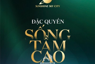 Chiết khấu 1% khi booking sớm V8 tại Sunshine Sky City với giá từ 98 triệu/m2 chưa VAT, KPBT