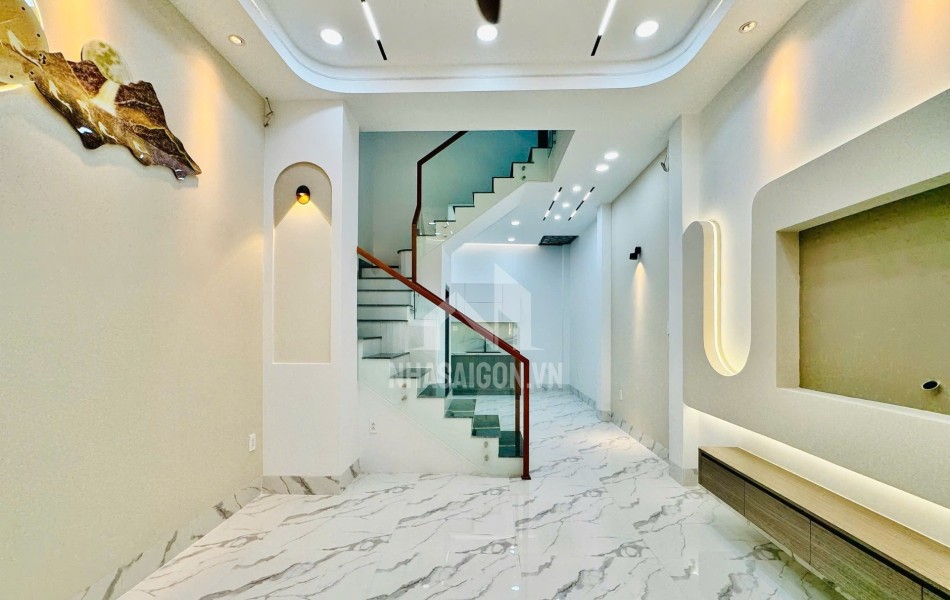  SIÊU PHẨM 3 TẦNG ĐẸP NHƯ TRANH – XE HƠI ĐẬU NGAY CỬA - NGAY LOTTE MART GÒ VẤP