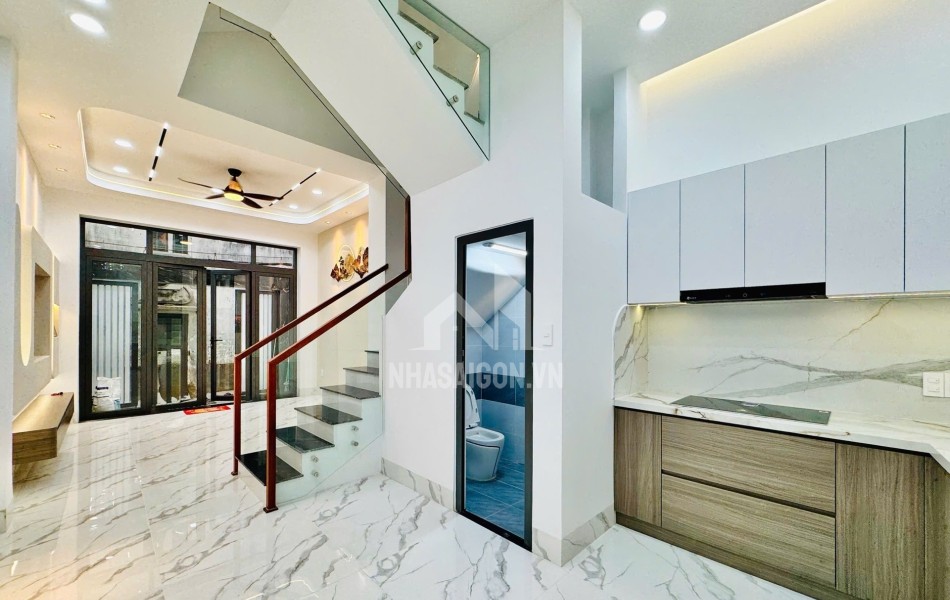  SIÊU PHẨM 3 TẦNG ĐẸP NHƯ TRANH – XE HƠI ĐẬU NGAY CỬA - NGAY LOTTE MART GÒ VẤP