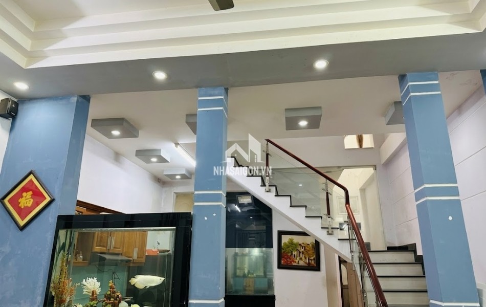 NGAY NHÀ THỜ CHÍ HOÀ - VÂN CÔI - hẻm VF3 - 4.21 x 13.7 x trệt 2 lầu sân thượng - 9.9 tỷ