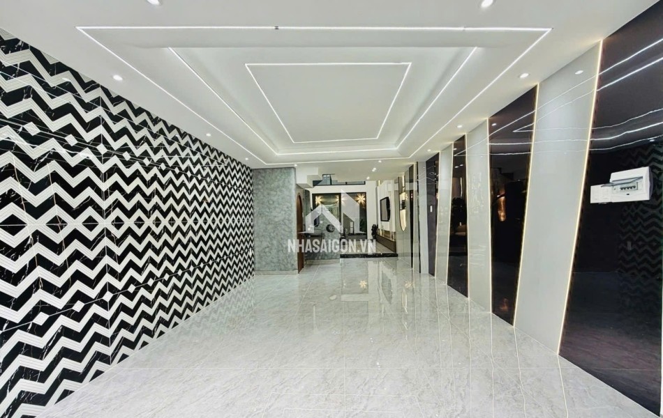 SIÊU PHẨM NHÀ PHỐ QUANG TRUNG GÒ VẤP LUXURY XE HƠI NGỦ TRONG NHÀ