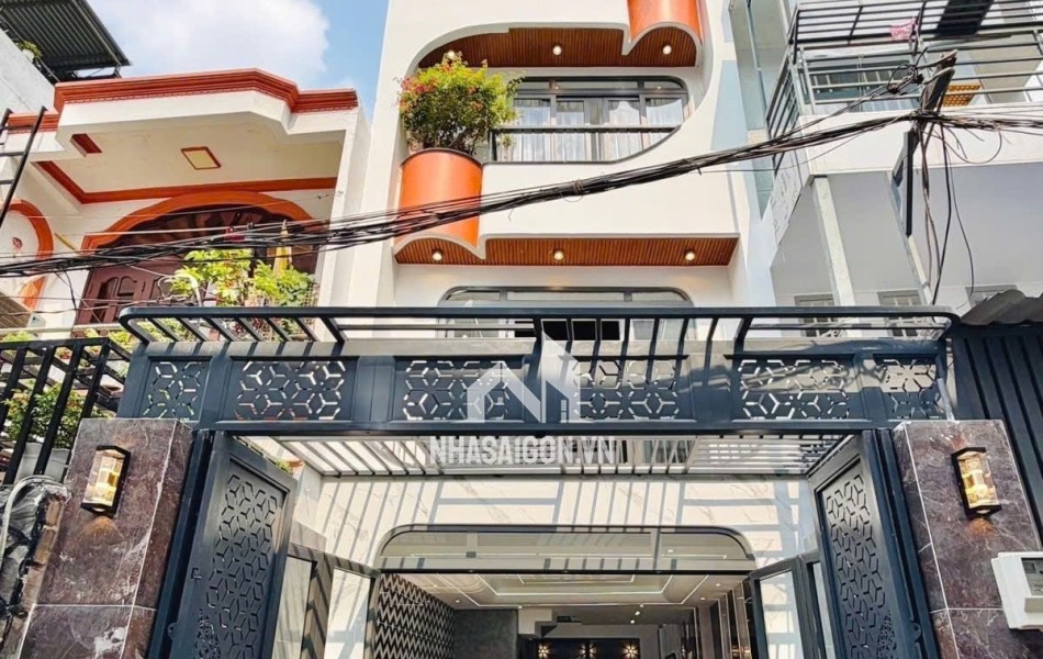 SIÊU PHẨM NHÀ PHỐ QUANG TRUNG GÒ VẤP LUXURY XE HƠI NGỦ TRONG NHÀ