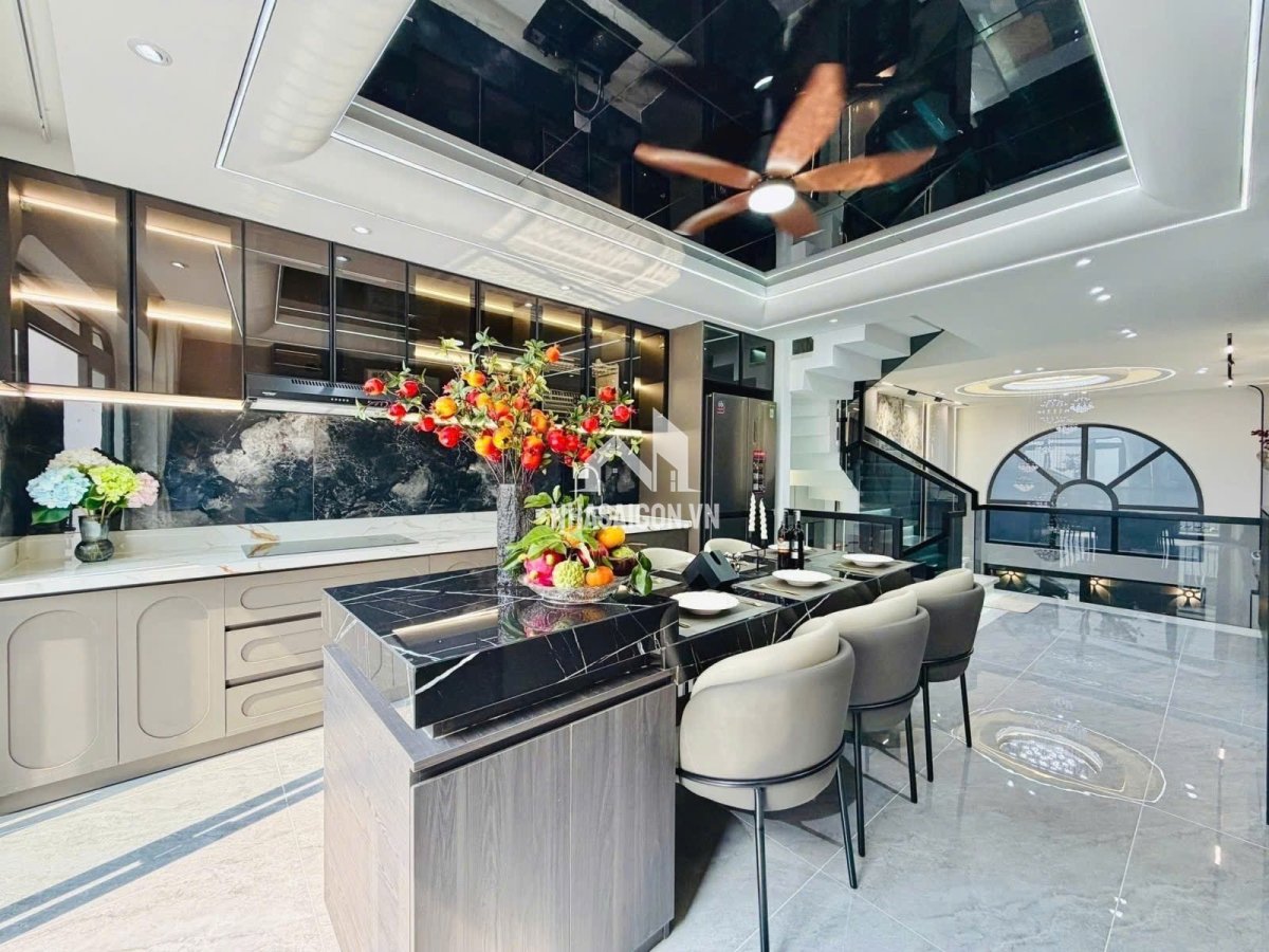 SIÊU PHẨM NHÀ PHỐ QUANG TRUNG GÒ VẤP LUXURY XE HƠI NGỦ TRONG NHÀ